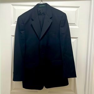 Black Ralph Lauren suit
